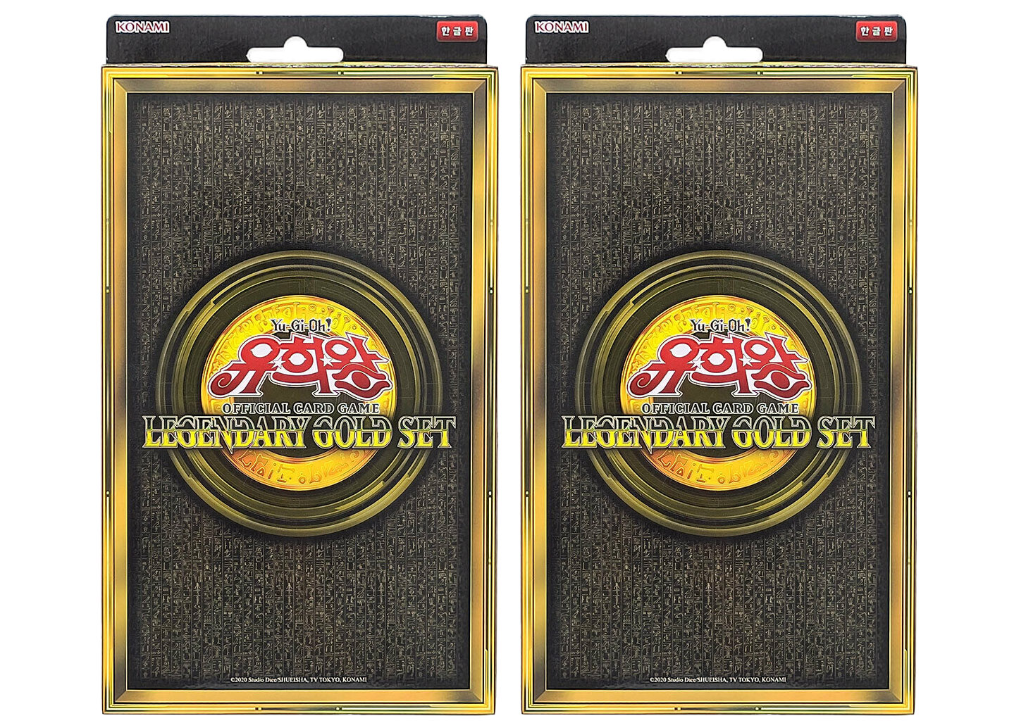 Yu-Gi-Oh! OCG Legendary Gold Set Booster Box (Korean) 2x Lot - Novelship