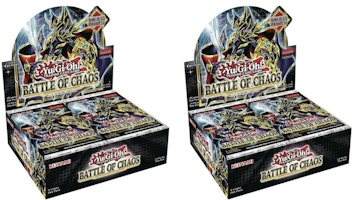 Yu-Gi-Oh! TCG Battle of Chaos Booster Box (English) 2x Lot Yu-Gi-Oh! TCG Battle of Chaos Booster Box (English) 2x Lot