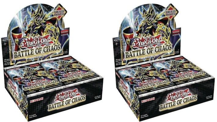 遊戯王OCG バトル・オブ・カオス BOX(英語版) 2個セット
Buy 遊戯王OCG バトル・オブ・カオス BOX(英語版) 2個セット