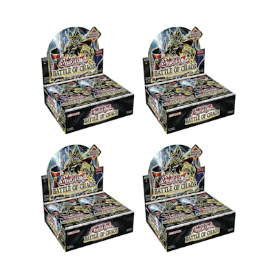 Yu-Gi-Oh! TCG Battle of Chaos Booster Box (English) 4x Lot