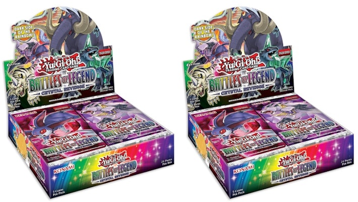 Yu-Gi-Oh! TCG Batallas de Leyenda Venganza Cristalina Caja Booster Lote 2x Buy Yu-Gi-Oh! TCG Batallas de Leyenda Venganza Cristalina Caja Booster Lote 2x