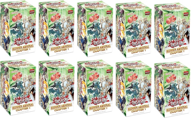 Yu-Gi-Oh! TCG Hidden Arsenal: Bab 1 Edisi Pertama Kotak Koleksi Set 10x Buy Yu-Gi-Oh! TCG Hidden Arsenal: Bab 1 Edisi Pertama Kotak Koleksi Set 10x