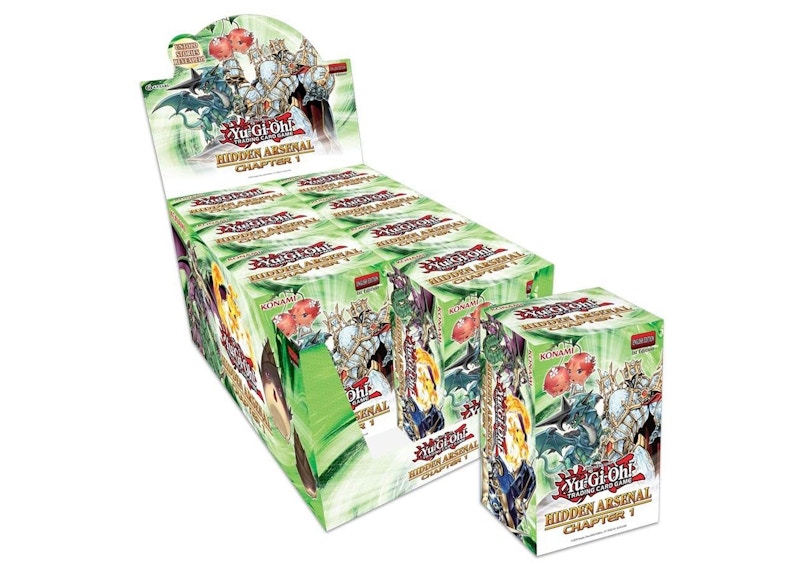 Yu-Gi-Oh! TCG Hidden Arsenal: Chapter 1 1st Edition Collectors Display Box (Set of 8)