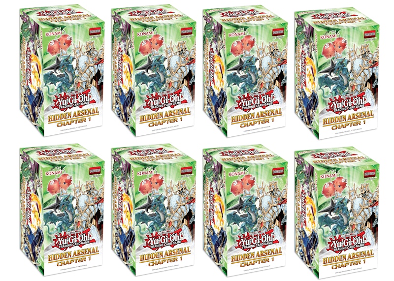Yu-Gi-Oh! TCG Hidden Arsenal: Chapter 1 1st Edition Collectors Box 8x Lot