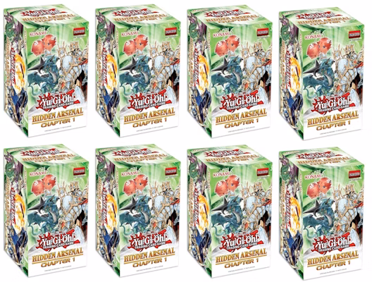 Yu-Gi-Oh! TCG Hidden Arsenal: Bab 1 Edisi 1 Kotak Koleksi 8x Lot Buy Yu-Gi-Oh! TCG Hidden Arsenal: Bab 1 Edisi 1 Kotak Koleksi 8x Lot
