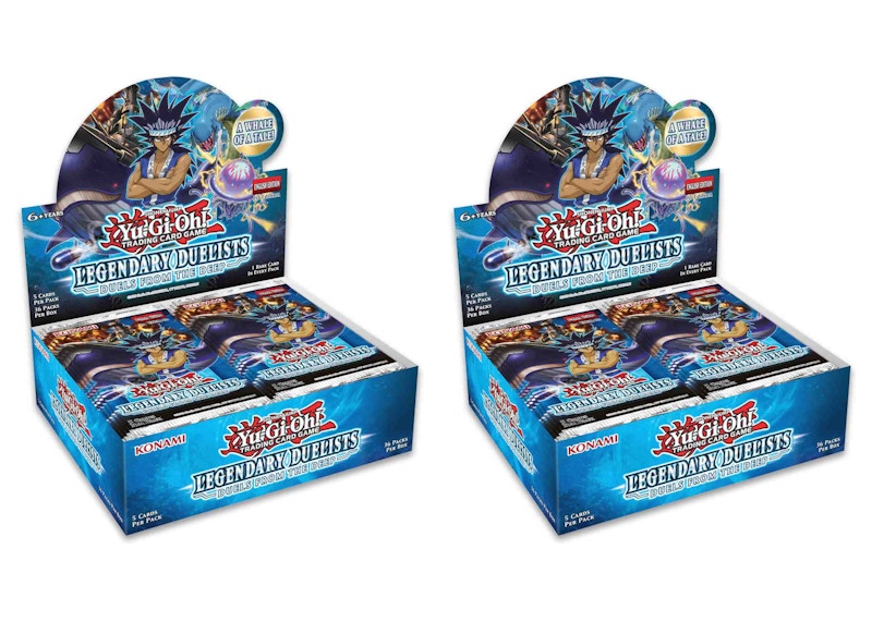 Yu-Gi-Oh! TCG Legendary Duelists: 9 Duels From the Deep Booster Box 2x Lot