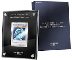 Yu-Gi-Oh! TCG Masterpiece Series Platinum Blue-Eyes White Dragon US Version (Edition of 1000) Yu-Gi-Oh! TCG Masterpiece Series Platinum Blue-Eyes White Dragon US Version (Edition of 1000)