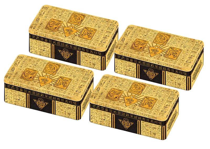 Yu-Gi-Oh! TCG Tin of the Pharaoh's Gods 4x Lot