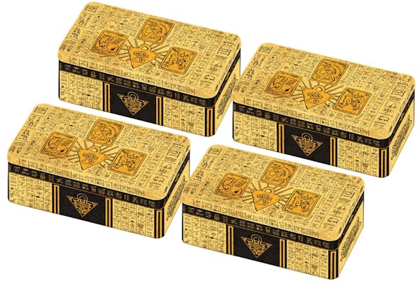 游戏王!TCG 法老之神锡罐 4件套装 Buy 游戏王!TCG 法老之神锡罐 4件套装