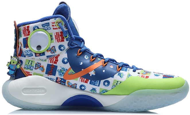 Li-Ning Yushuai 14 x Disney Toy Story 'Milky White Red Royal Blue' ABAQ135-7 Order Li-Ning Yushuai 14 x Disney Toy Story 'Milky White Red Royal Blue' ABAQ135-7