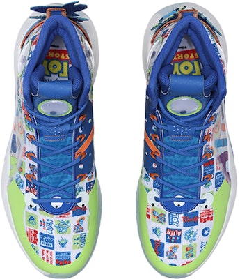 Li-Ning Yushuai 14 x Disney Toy Story 'Milky White Red Royal Blue' ABAQ135-7 Shop Li-Ning Yushuai 14 x Disney Toy Story 'Milky White Red Royal Blue' ABAQ135-7