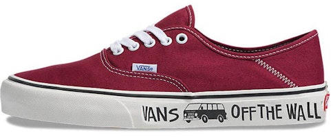 Yusuke Hanai x Vans Authentic SF 'Rumba Red' VN0A3MU6VLE Yusuke Hanai x Vans Authentic SF 'Rumba Red' VN0A3MU6VLE