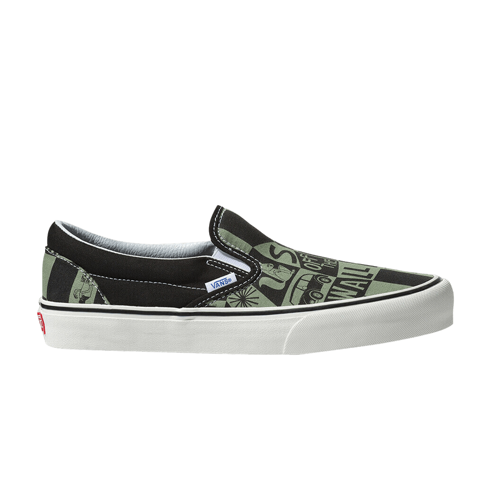 Yusuke Hanai x Vans Classic Slip-On SF 'Oil Green' VN0A3MUCVFW1