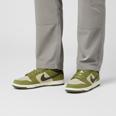 Yuto Horigome x Nike Dunk Low SB 'Asparagus' HF8022-300 Order Yuto Horigome x Nike Dunk Low SB 'Asparagus' HF8022-300