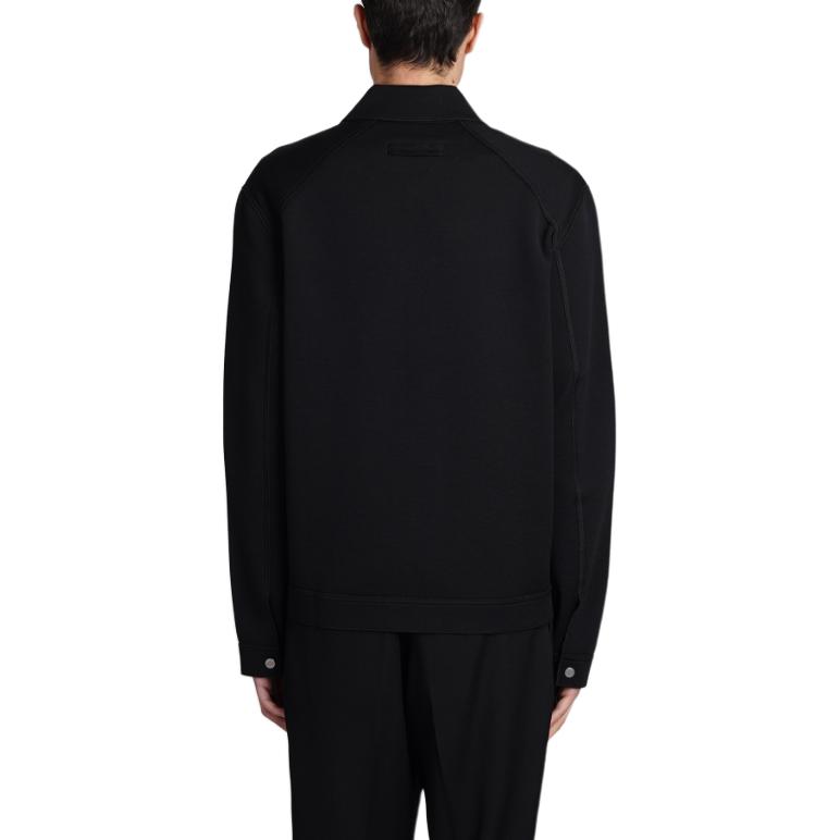 Lookbook Z Zegna 黑色單排扣長袖翻領西裝外套 UD564A7DC-T860-K09