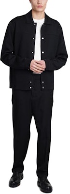 Z Zegna 黑色單排扣長袖翻領西裝外套 UD564A7DC-T860-K09 Purchase Z Zegna 黑色單排扣長袖翻領西裝外套 UD564A7DC-T860-K09