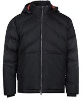 Z Zegna Black Solid Color Zip-Up Hooded Cotton Jacket VY056ZZ084-K09 Z Zegna Black Solid Color Zip-Up Hooded Cotton Jacket VY056ZZ084-K09