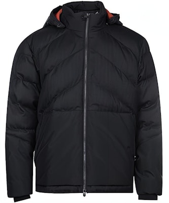 Z Zegna 黑色純色拉鍊連帽棉外套 VY056ZZ084-K09 Buy Z Zegna 黑色純色拉鍊連帽棉外套 VY056ZZ084-K09