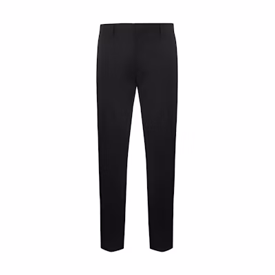 Z Zegna Black Straight-Leg Mid-Rise Casual Pants E8I03-TR14-099