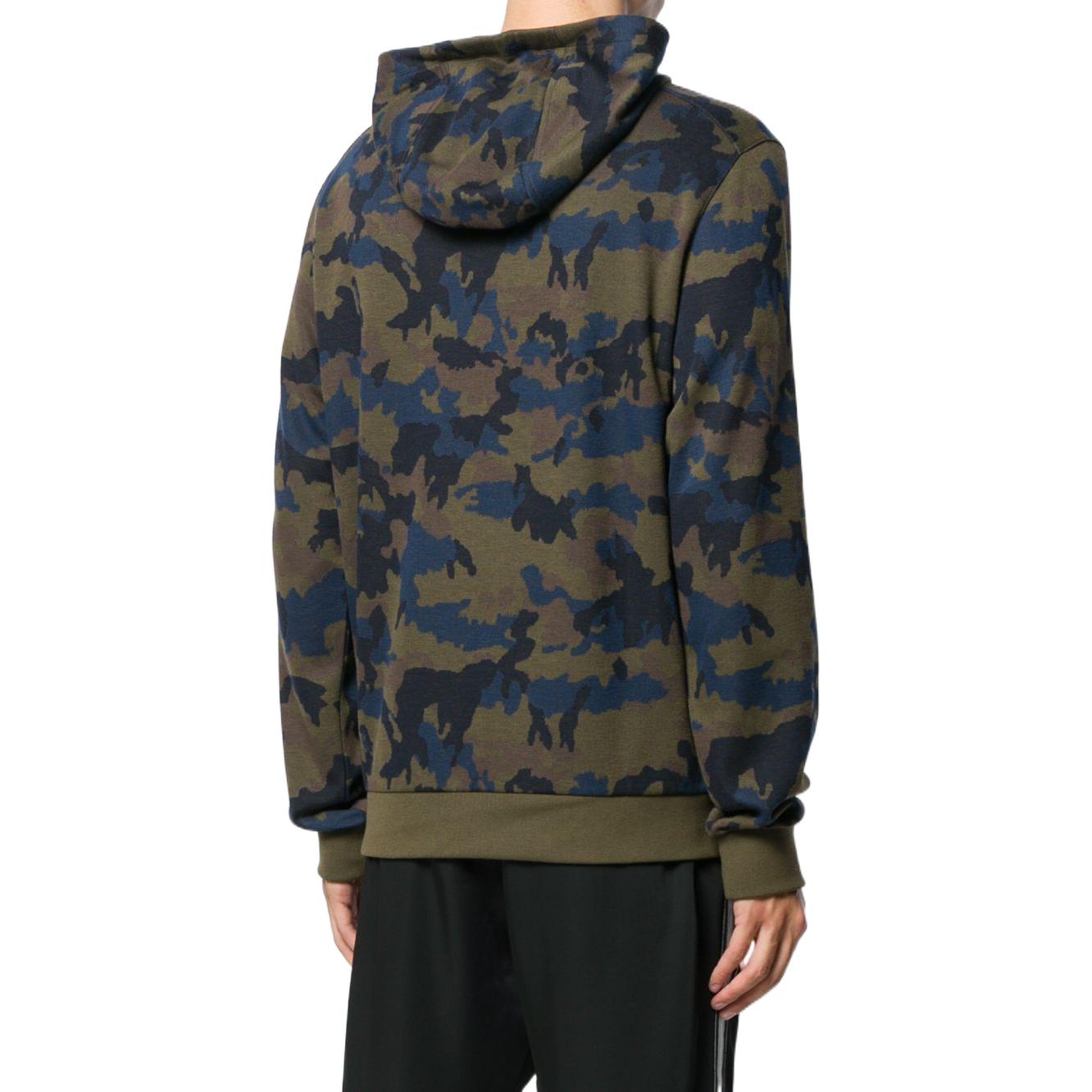 Purchase Z Zegna 迷彩印花連帽長袖上衣 - 深綠色 VT454-ZZ873-710