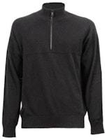 Z Zegna Gray Slim Fit Knit Cardigan with Zipper and Long Sleeves. VYH12-ZZ125-K09 Z Zegna Gray Slim Fit Knit Cardigan with Zipper and Long Sleeves. VYH12-ZZ125-K09