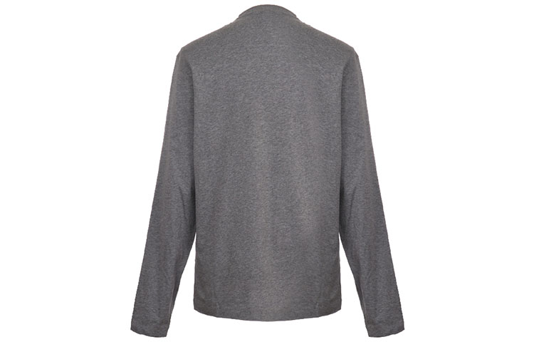 Lookbook Z Zegna 灰色長袖棉質圓領T恤 VR372-ZZ685W-6W2