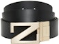 Buy Z Zegna 皮帶 配有質感 Z 字釦 - 3.5cm 寬度. LHBOVB027OZCHN
