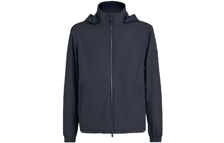 Order Z Zegna 海軍藍長袖連帽外套 休閒上衣 VV019-ZZ036-B09