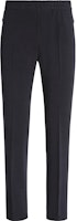 Z Zegna Navy Blue Straight-Cut Elastic Casual Pants. E8475-P60-B09 Z Zegna Navy Blue Straight-Cut Elastic Casual Pants. E8475-P60-B09