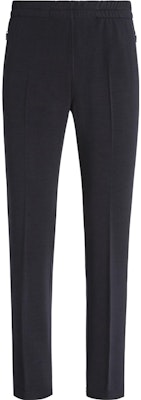 Z Zegna 海軍藍直筒彈性休閒褲。 E8475-P60-B09 Order Z Zegna 海軍藍直筒彈性休閒褲。 E8475-P60-B09