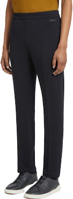 Z Zegna 海軍藍直筒彈性休閒褲。 E8475-P60-B09 Lookbook Z Zegna 海軍藍直筒彈性休閒褲。 E8475-P60-B09