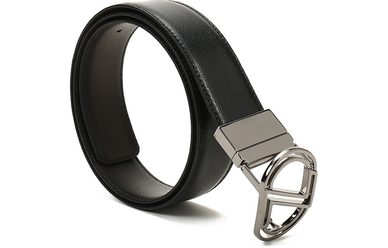 Lookbook Z Zegna 雙面皮帶 黑/棕色 3.5公分寬 BMRA1B-J1107C-NTM