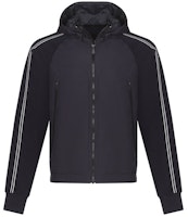 Z Zegna Side Stripe Hooded Jacket Dark Blue. VY472-ZZ893-B09 Z Zegna Side Stripe Hooded Jacket Dark Blue. VY472-ZZ893-B09