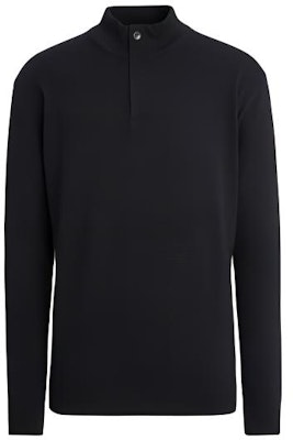 Z Zegna 修身高領拉鍊毛衣 黑色 E8K10127K09 Buy Z Zegna 修身高領拉鍊毛衣 黑色 E8K10127K09