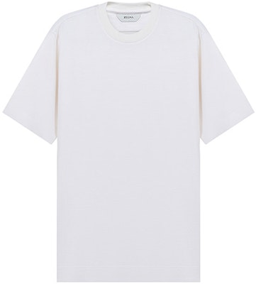 Z Zegna 白色Logo短袖圓領T恤。 VW335-ZZ615-N01 Buy Z Zegna 白色Logo短袖圓領T恤。 VW335-ZZ615-N01