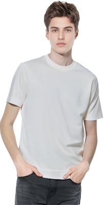 Z Zegna 白色Logo短袖圓領T恤。 VW335-ZZ615-N01 Shop Z Zegna 白色Logo短袖圓領T恤。 VW335-ZZ615-N01