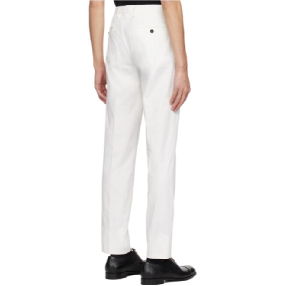 Purchase Z Zegna 白色低腰直筒休閒長褲 UDI17A7TR00-N00