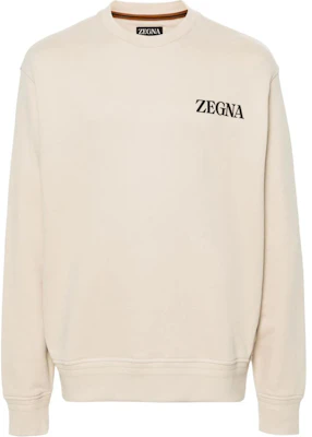 Z Zegna 米色寬鬆長袖圓領運動衫 D872UD5-22A7-N03 Buy Z Zegna 米色寬鬆長袖圓領運動衫 D872UD5-22A7-N03