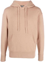 Z Zegna Beige Drawstring Pullover Ribbed Crewneck Sweatshirt for Men 176UAK81-M03 Z Zegna Beige Drawstring Pullover Ribbed Crewneck Sweatshirt for Men 176UAK81-M03