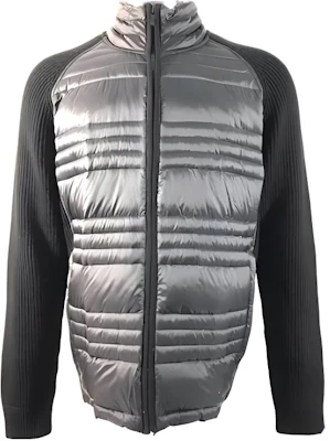 Z Zegna 黑色拼接拉鏈修身高領外套 ZS156-SFP70-K09 Buy Z Zegna 黑色拼接拉鏈修身高領外套 ZS156-SFP70-K09