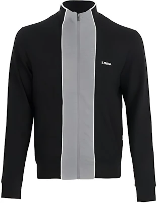 Z Zegna Black Full-Zip Colorblock Stand Collar Sweatshirt VS451-ZZ814-K09 Buy Z Zegna Black Full-Zip Colorblock Stand Collar Sweatshirt VS451-ZZ814-K09