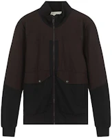 Z Zegna Black Patchwork Stand Collar Jacket with Large Pockets VW464-ZZ826-K09 Z Zegna Black Patchwork Stand Collar Jacket with Large Pockets VW464-ZZ826-K09