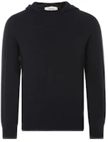 Z Zegna Black Pullover Long-Sleeve Hoodie VVH21-ZZ478-B09 Z Zegna Black Pullover Long-Sleeve Hoodie VVH21-ZZ478-B09