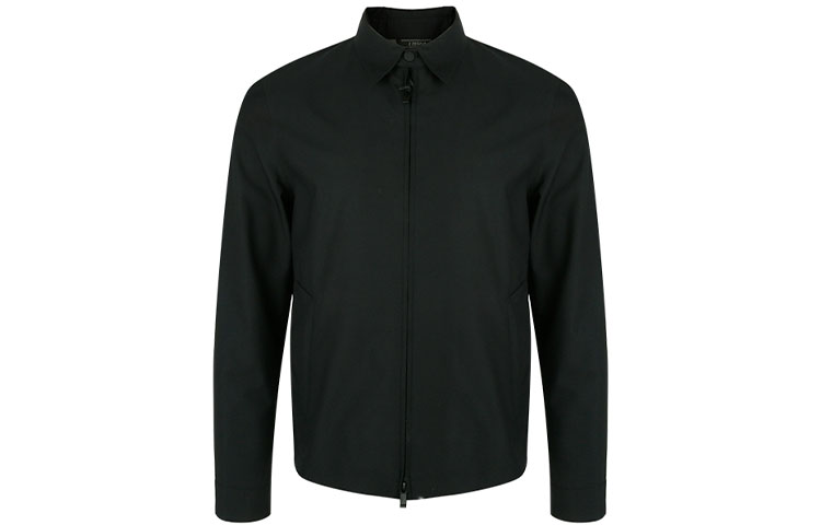 Z Zegna Classic Solid Zip-Up Collar Jacket Mens VS040-ZZ073-K09