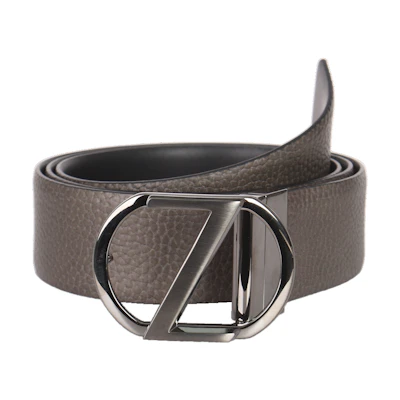 Z Zegna Ermenegildo Zegna Reversible Leather Belt Simple Design 21. B1GL1B958UAYN