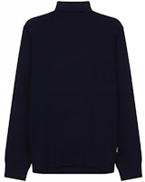 Z Zegna FW21 Wool Turtleneck Sweater in Dark Blue VYM96-ZZ120-B09 Z Zegna FW21 Wool Turtleneck Sweater in Dark Blue VYM96-ZZ120-B09