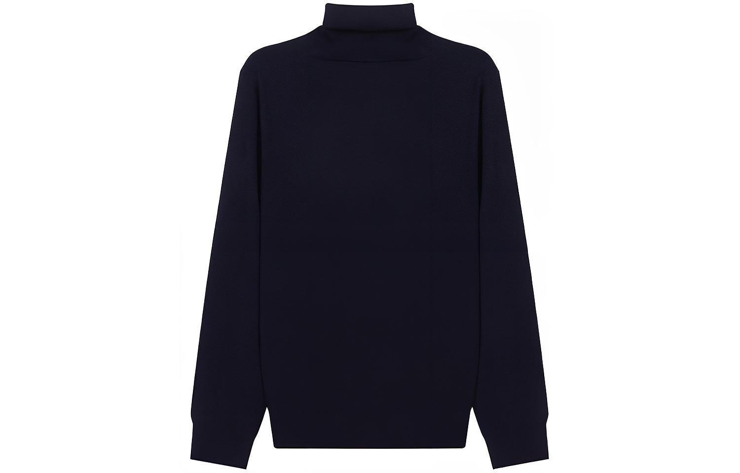 Lookbook Z Zegna FW21 深藍色羊毛高領毛衣 VYM96-ZZ120-B09