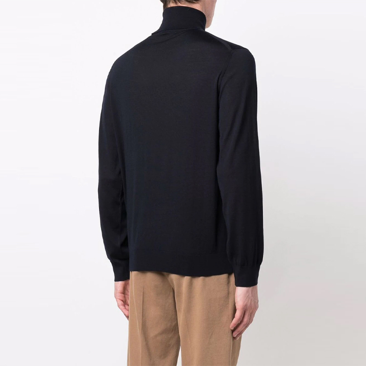 Details for Z Zegna FW21 深藍色羊毛高領毛衣 VYM96-ZZ120-B09