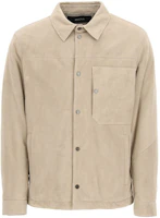 Z Zegna FW21 Beige Suede Single-Breasted Casual Jacket VY068-ZZ970-N03 Z Zegna FW21 Beige Suede Single-Breasted Casual Jacket VY068-ZZ970-N03