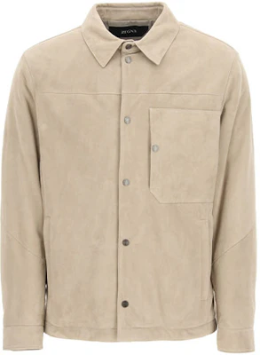 Z Zegna FW21 米色絨面單排扣休閒外套 VY068-ZZ970-N03 Buy Z Zegna FW21 米色絨面單排扣休閒外套 VY068-ZZ970-N03